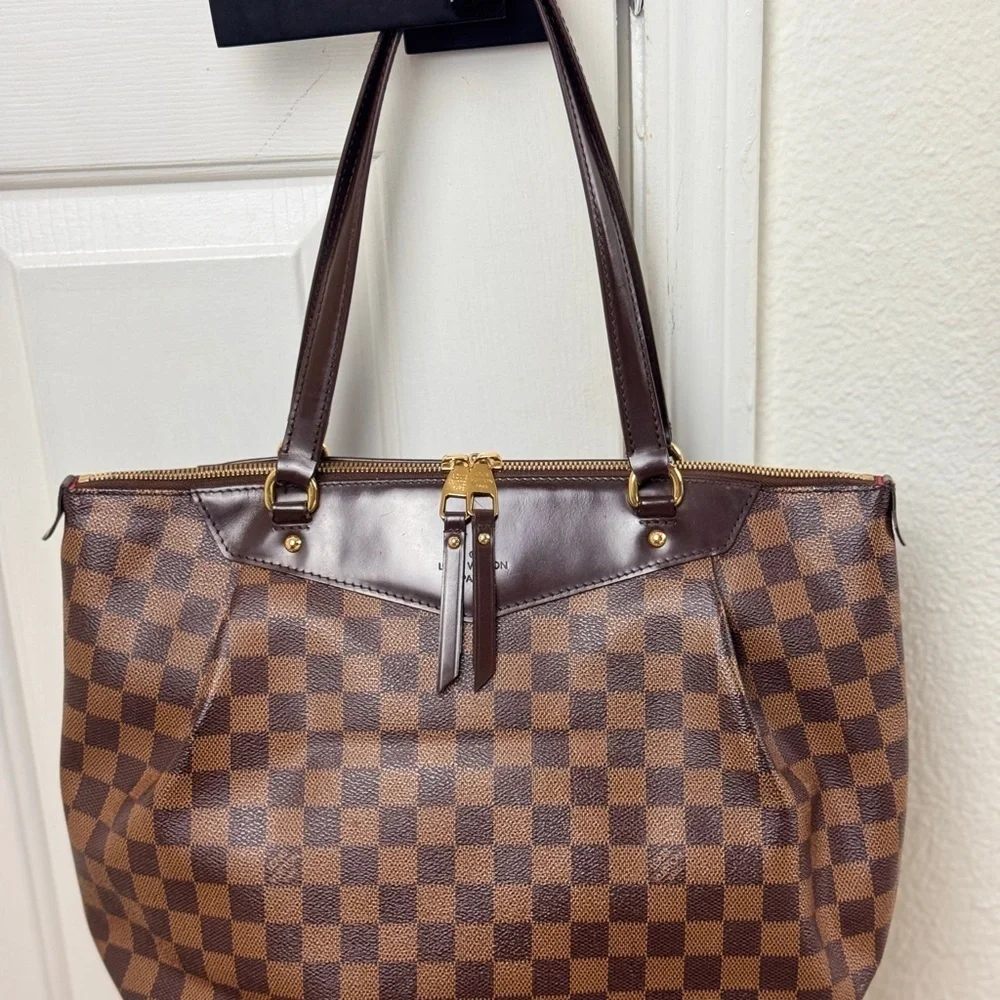 Louis Vuitton Westminster GM Damier Ebene Shoulder Bag
